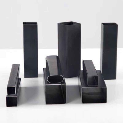 ISO9001 Сертифицированные поставки ASTM A53 A36 ST37 SS400 Q235 Q195 Металлические квадратные трубы из углеродистой стали для требований клиентов