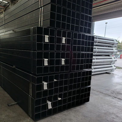 Углеродистая квадратная стальная труба 40x40 60x60 150x150 для строительства SGCC/CGCC/TDC51DZM/TDC52DTS350GD/TS550GD/DX51D Z Q195-q345