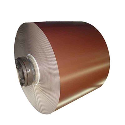 PPGI Цветовые катушки Zhongyu 0.4x1000mm DX51D DC51 SGCC Z275 GI/PPGI Стальные катушки для цветной поверхности