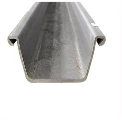 Нелегированная водоотдерживающая стена Zhongyu Larssen Steel Sheet Piles Type 2 для очистных сооружений