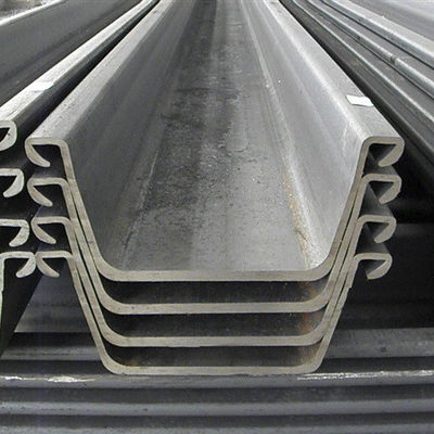 Нелегированная водоотдерживающая стена Zhongyu Larssen Steel Sheet Piles Type 2 для очистных сооружений