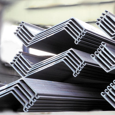Нелегированная водоотдерживающая стена Zhongyu Larssen Steel Sheet Piles Type 2 для очистных сооружений