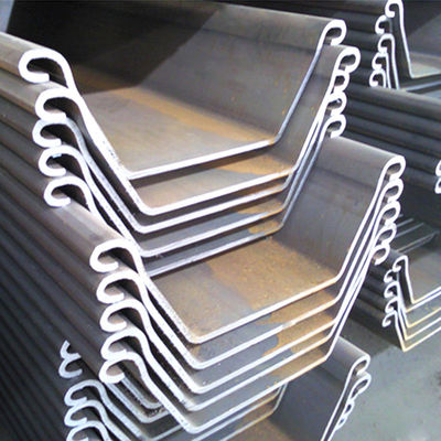 Нелегированная водоотдерживающая стена Zhongyu Larssen Steel Sheet Piles Type 2 для очистных сооружений