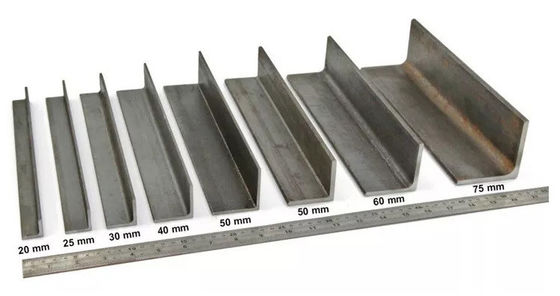 50x50x5mm 6 угловых стальных слотов из нержавеющей стали Угловые стволы поставщики с AiSi стандарта соответствия равным
