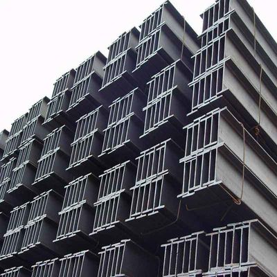 JIS SS400 Высокая спецификация Углеродистая сталь H балка с теоретическим весом с шириной сетки 100-900 мм