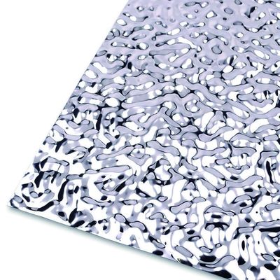ASTM стандарт 300 серии 8K Золотое зеркальное молоток гофрированный листок из нержавеющей стали для различных отраслей промышленности