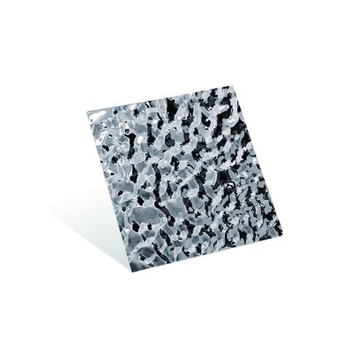 ASTM Стандартная горячекатаная 1 мм-5 мм гофрированная пластина из нержавеющей стали с водяным рифмовым рисунком Красочные листы из нержавеющей стали