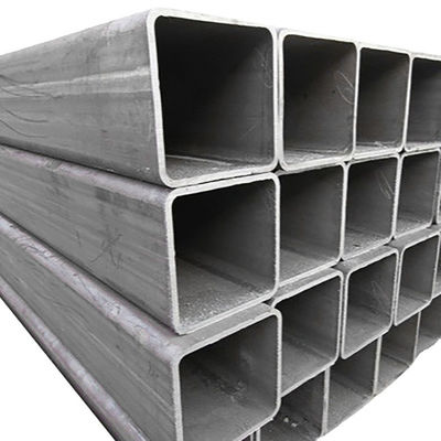 Нелегированные ASTM A50 1 * 1 дюйм 40x60 GI квадратные стальные трубы 20x20x2 100x100 Углеродистые стальные квадратные трубы с сертификатом ISO9001