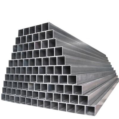 Нелегированные ASTM A50 1 * 1 дюйм 40x60 GI квадратные стальные трубы 20x20x2 100x100 Углеродистые стальные квадратные трубы с сертификатом ISO9001