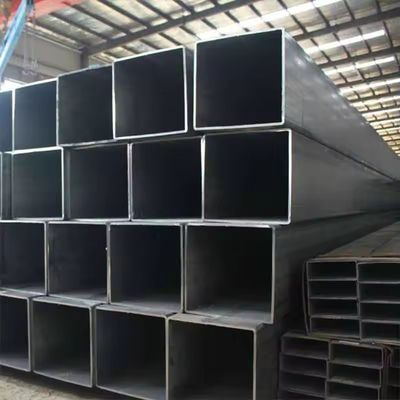 25x50 50x50 мм Q235 A36 Углеродный квадратный трубный прямоугольный полые стальные трубы для высокой прочности и гладкой поверхности приложений