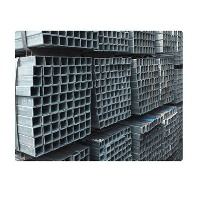 ASTM A106 A36 A53 BS Shs Квадратная оцинкованная конструкция Erw прямоугольная стальная труба с ± 1% толерантностью и предоставлен образец