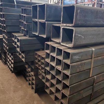 ASTM1045 JIS S45C Углеродная квадратная труба прямоугольная полая трубчатая стальная труба Счет по фактическому весу Бесшовная сталь