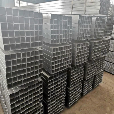 Стандарты ASTM по предварительно оцинкованным стальным трубам с квадратным половым сечением для канала Q195/Q235/Q345/SS400