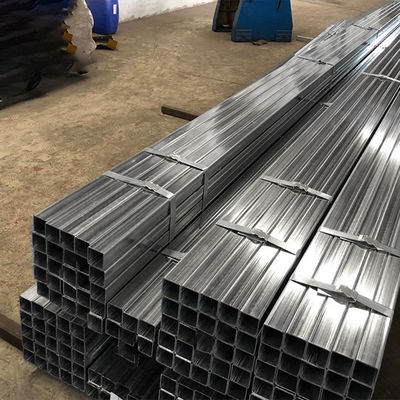 Стандарты ASTM по предварительно оцинкованным стальным трубам с квадратным половым сечением для канала Q195/Q235/Q345/SS400
