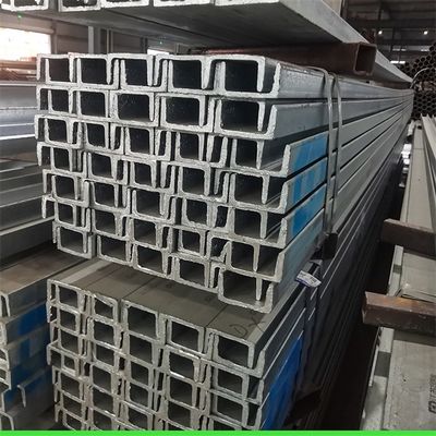 Золотой оцинкованный стальной канал с высокой надежностью 1-12 м Длина 4,5-14,5 мм Толщина