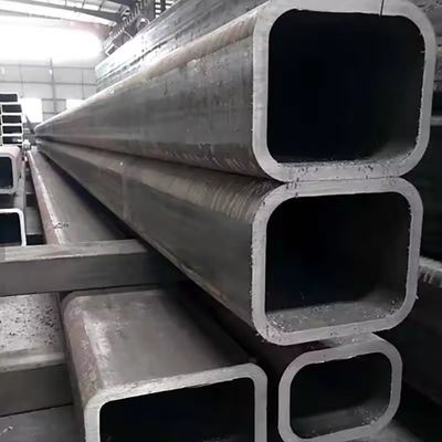 Форма квадратного сечения 30x30x3 мм 23 мм Длина 6м S355 Черная железная сварная труба Углеродистая стальная квадратная труба
