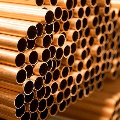 99.90% Cu ASTM B75 Медь Никель Sch XS Бесшовная гидравлическая проводящая стальная труба 3/8&quot; 1/2&quot; Бесшовная жидкость труба Медная труба