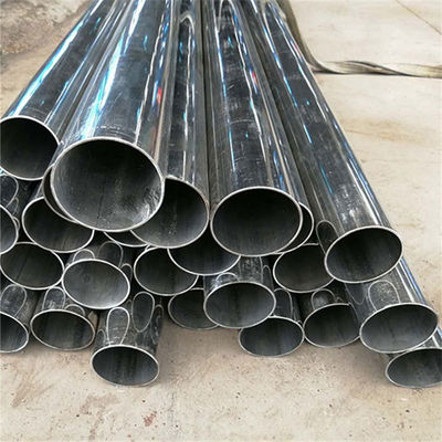 ASTM A213 S304 tp304 / 304l Бесшовный круглый стальной трубы 1,2 мм Толщина для строительной конструкции 6-12 м длина