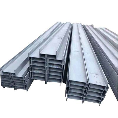 H-Beams из углеродистой стали класса Q235B JIS Standard Zinc-Coated H-Beam для резки, изгиба, сварки и фланца шириной 100mm-300mm