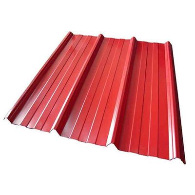 ASTM/AISI SGCC Dx51d Dx52D Dx53D PPGI PPGL Цветная окрашенная панель крыши Металлическая стальная крыша для строительной промышленности