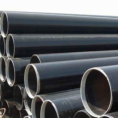 Настройка длины ERW Углеродистая сталь Черная сварная бесшовная трубка ASTM A53 JIS/BIS Сертифицированная горячее прокат 6 м 12 м с толерантностью ± 1%