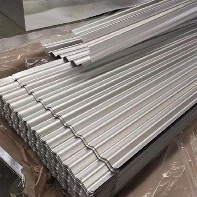 Декоиллинг 0,4 мм 24 калибра оцинкованный 4ft x 16ft 35 листов железных листов гофрированных стальных плиток трещины крыши крыши металлические панели