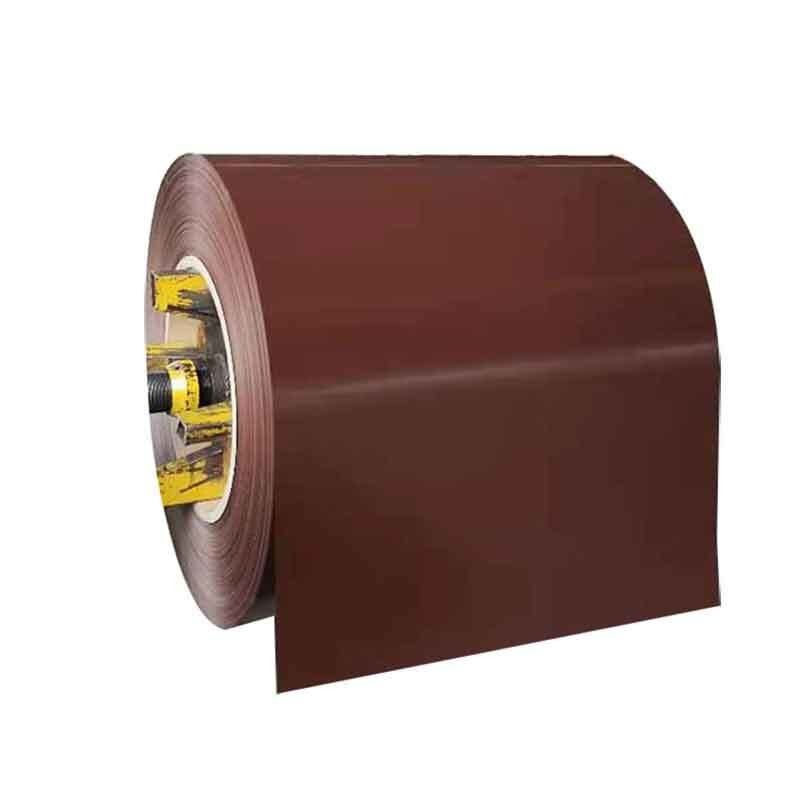 PPGI Цветовые катушки Zhongyu 0.4x1000mm DX51D DC51 SGCC Z275 GI/PPGI Стальные катушки для цветной поверхности